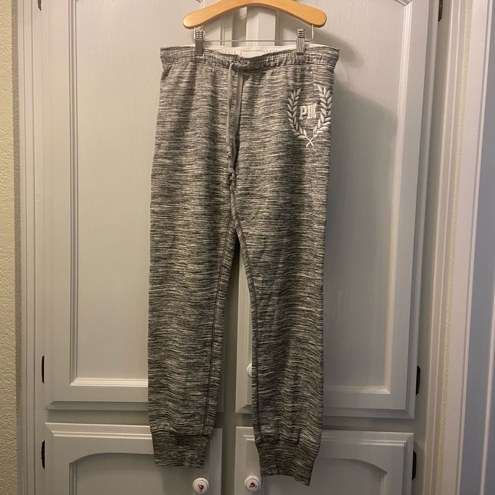 PINK Victoria's Secret Gray Jogger Sweatpants